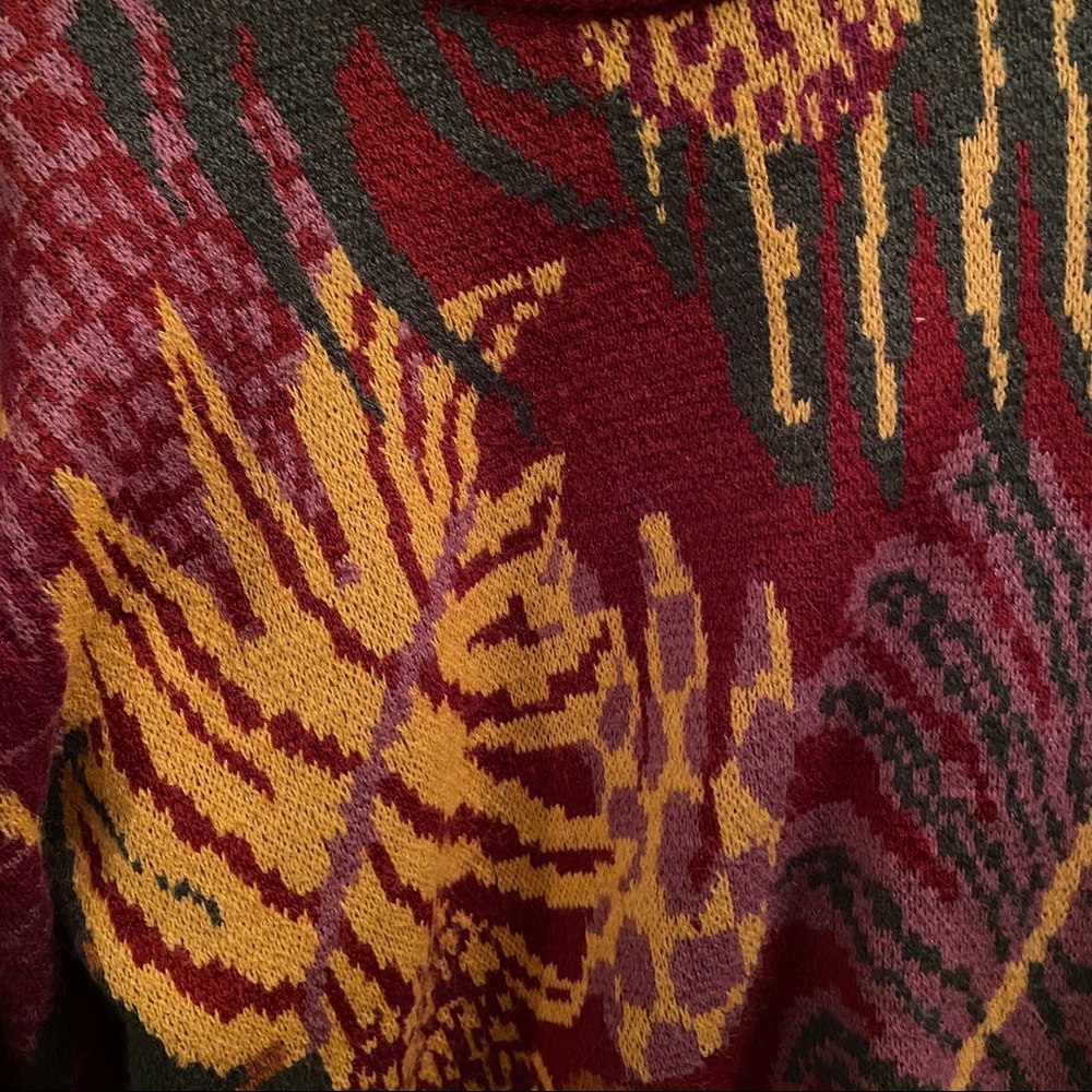 Tropical Pattern Farm Rio Sweater - Picture 5 of 6